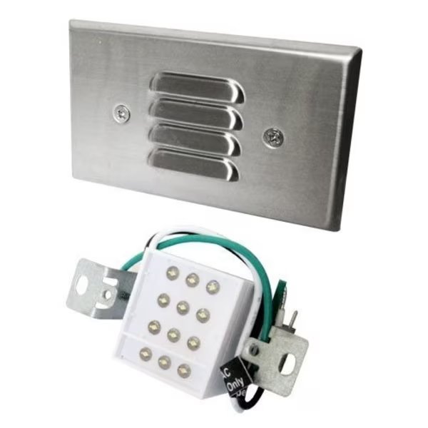 Mini LED Step Light with Angled Louver, Elco Lighting, Mfr#: ELST65B